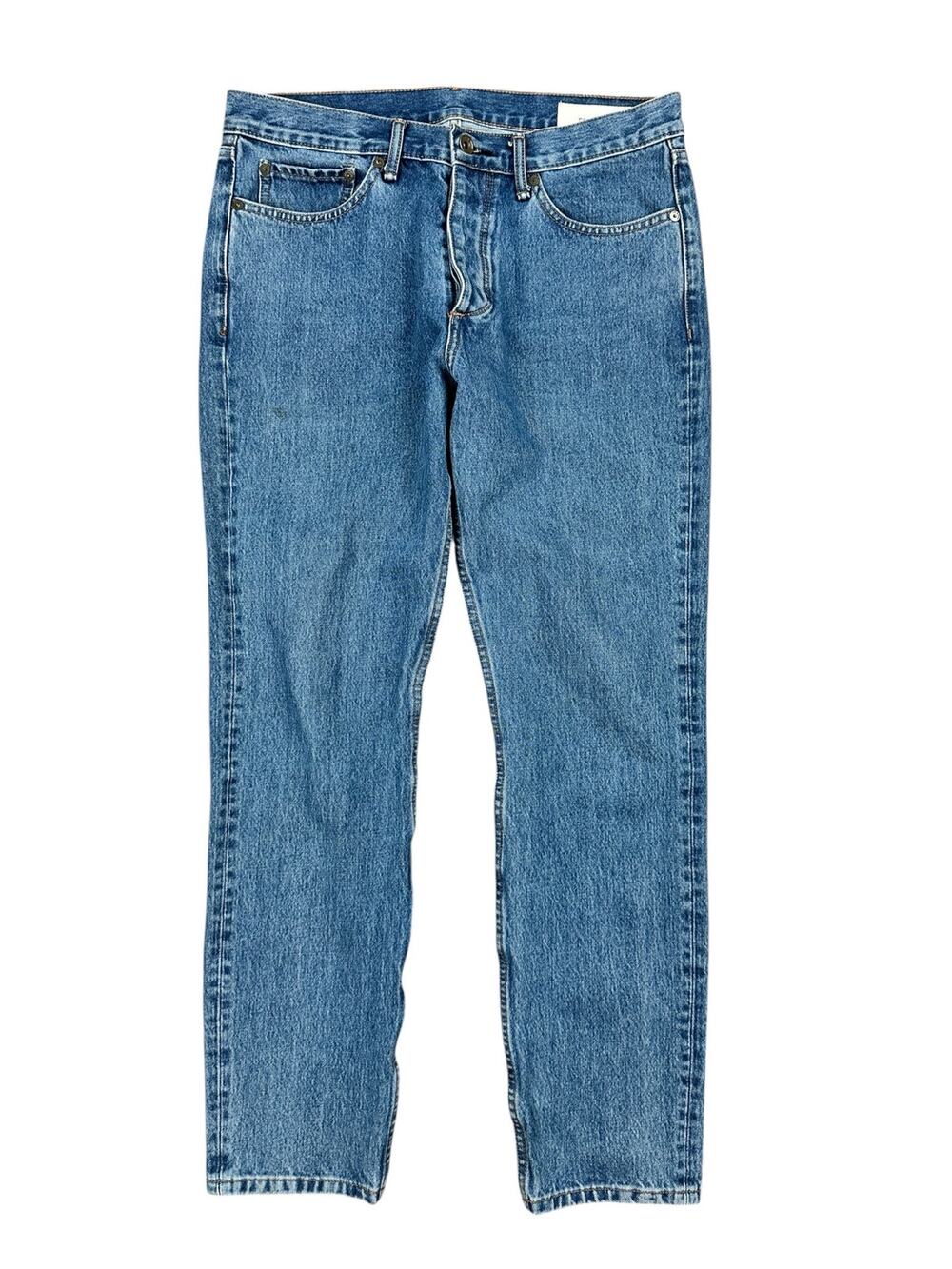 Rag & Bone Fit 1 Skinny Indigo Aero Stretch Jeans Indigo Blue — Size 33